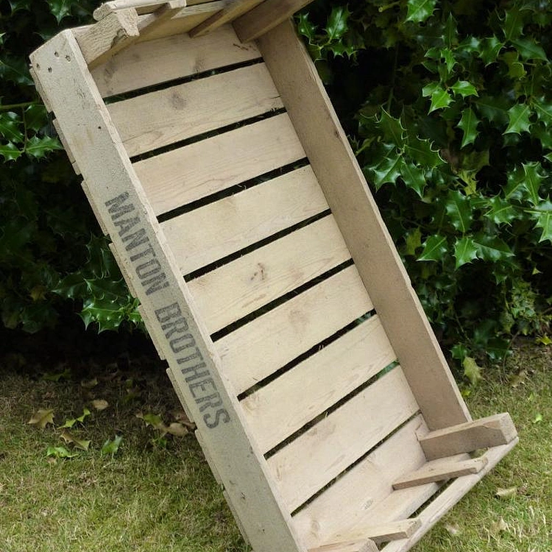 Vintage Antique Rustic Wood Farm Tray Apple Crate Potato Bushel Box & Catchall Valet Tray Wooden Dry Fruit Tray