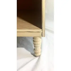 Natural Wood Doll Changing Table, Wooden Toy