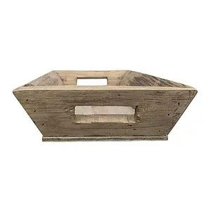 Rustic wooden decorated tray 2019