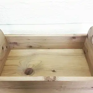 Large decorative wood tray