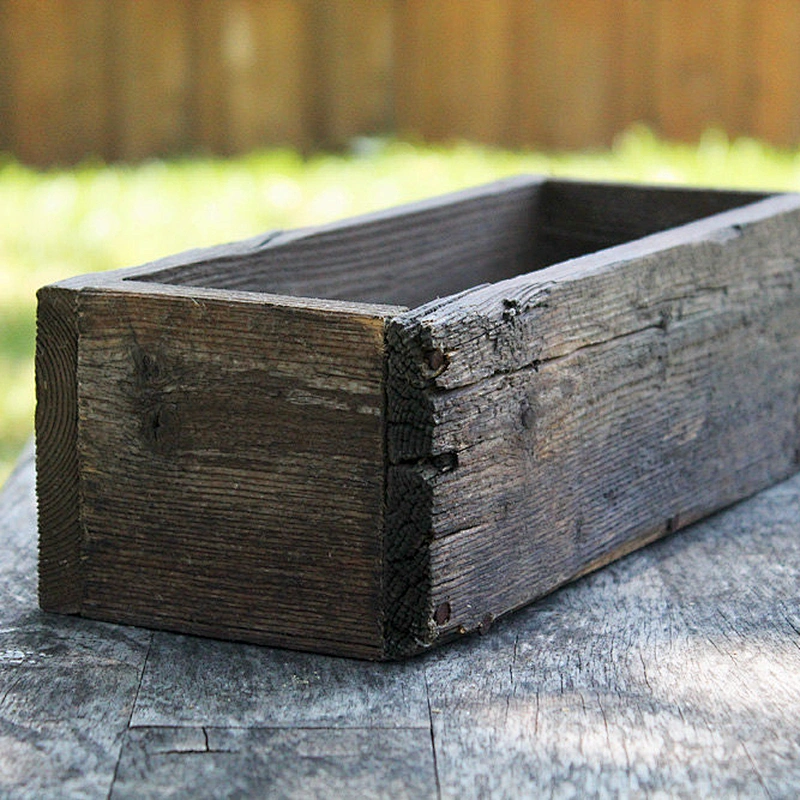 Wooden Box  vintage farmhouse