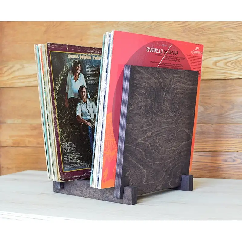 Vinyl LP Record Storage Display | Vinyl Storage Zero-VOC Finish