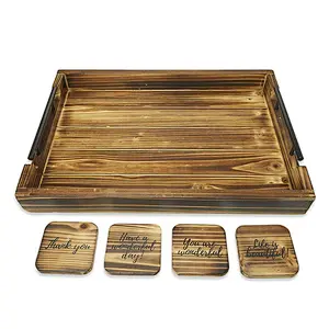 Wood Tray For Home Office Hotel Organizer Popular Beautiful