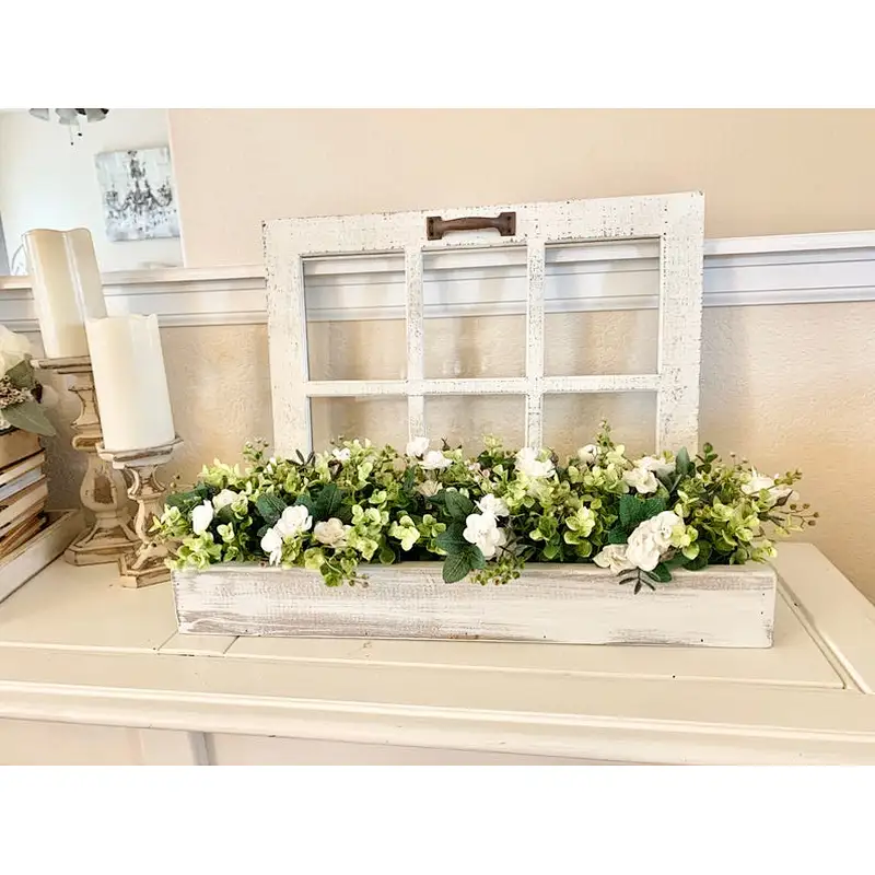 2020 Wood Planter Box Great for Succulent Cactus Herbs Wooden Gift Flower Pot Wooden Planter Box