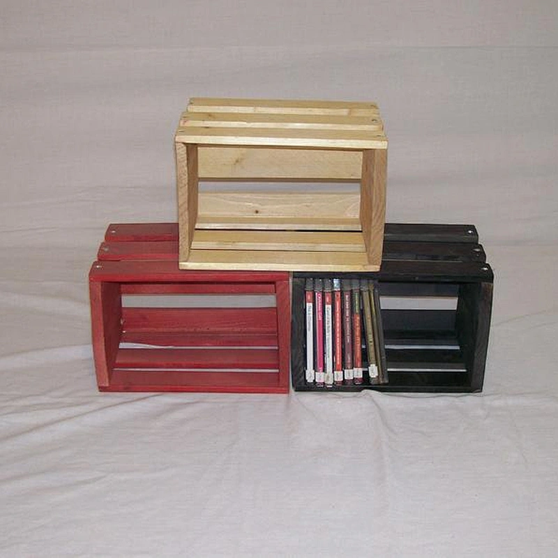 Storage Crate,Fruit and Vegetables Storage Crate, Wood Storage Box
