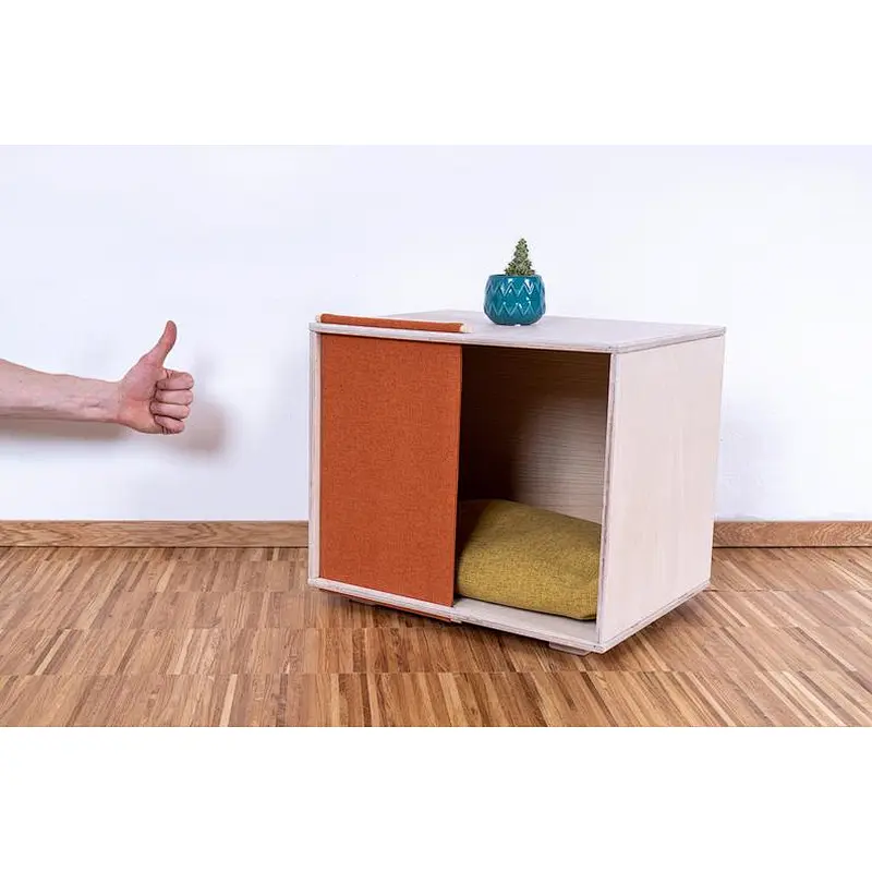 Pet house or bed/ handmade cat house / modern indoor dog house