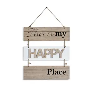 Home decoration walls, billboards,Wooden sign,Sectioned Wooden Wall Plaque