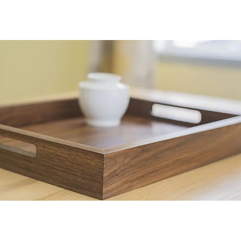 Wooden Decorated Tray small wooden tray Wooden Serving Trays