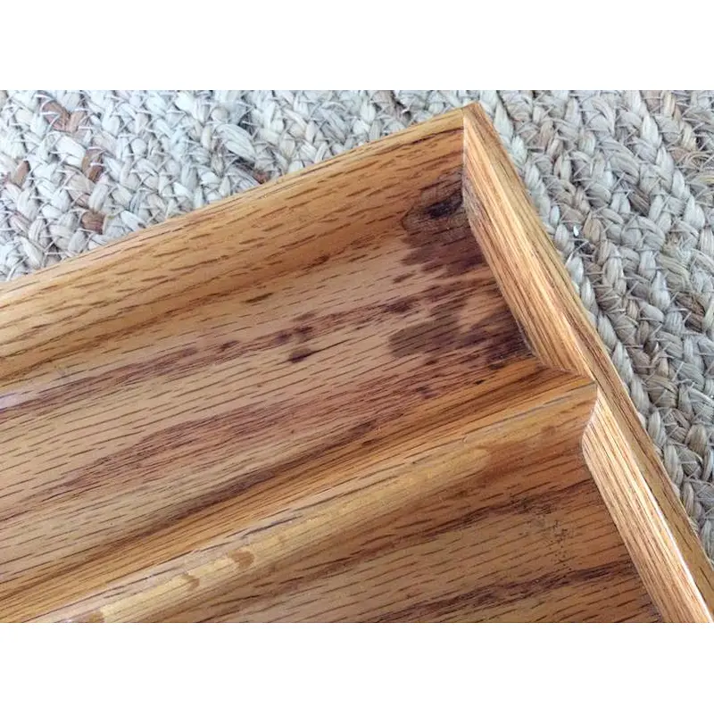Rustic storage Rustic Trays for Eating Tea Dinner Serving Coffee Table Couch