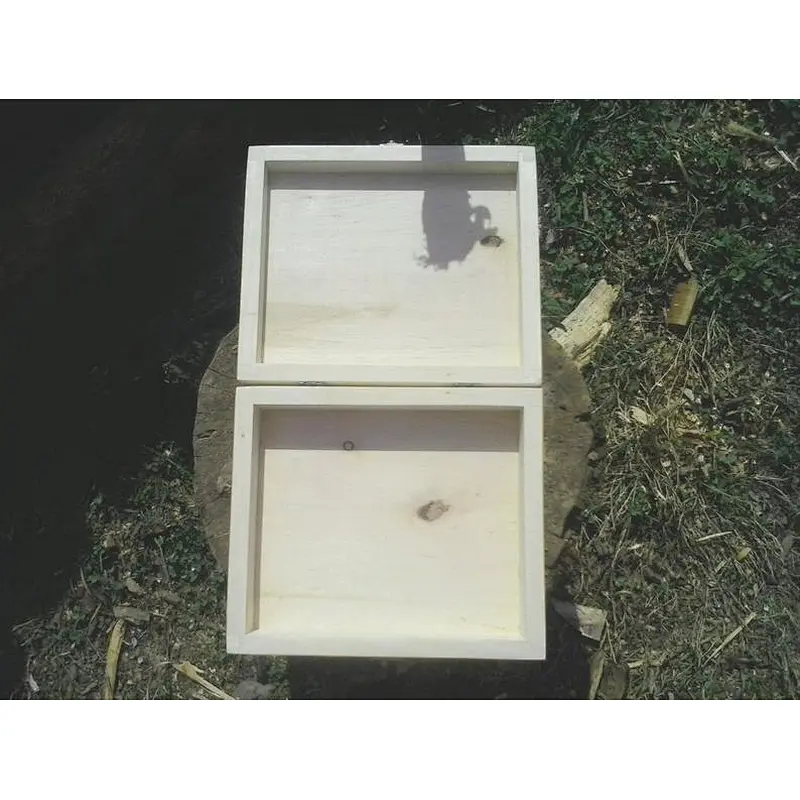 Big unfinished Wood Box/Treasure chest / Unpainted/keepsakebox 2020