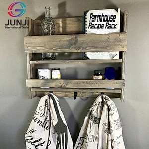 Rustic wood floating wall shelves wood shelves for the kitchen wall shelf for wall