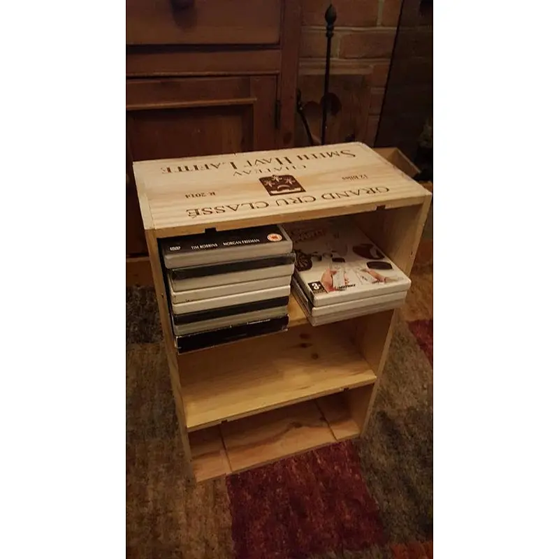 Wooden wine box