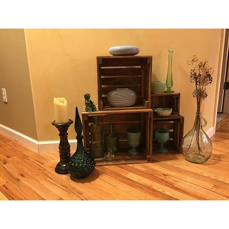 Handmade popular  Rustic Crates Storage Box Display box