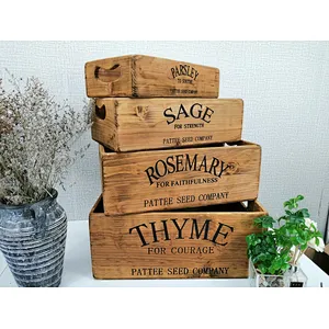 wooden crate