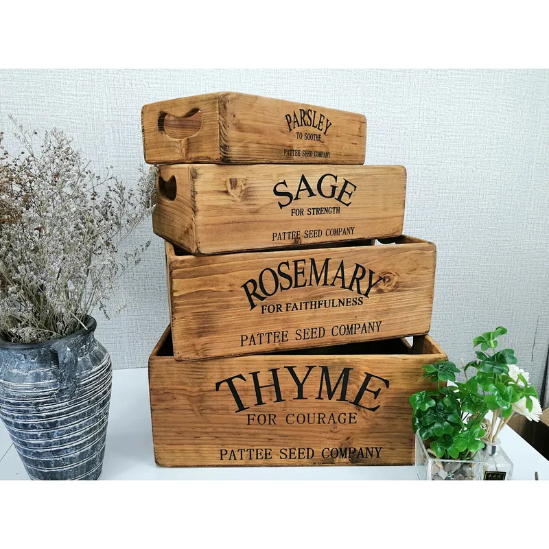 wooden crate