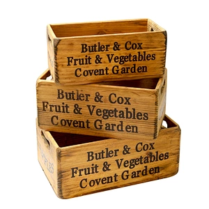 Wood Crate/Wood Boxes Rustic Farmhouse Style