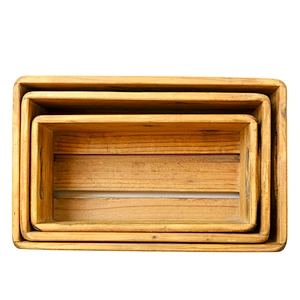 Wood Crate/Wood Boxes Rustic Farmhouse Style