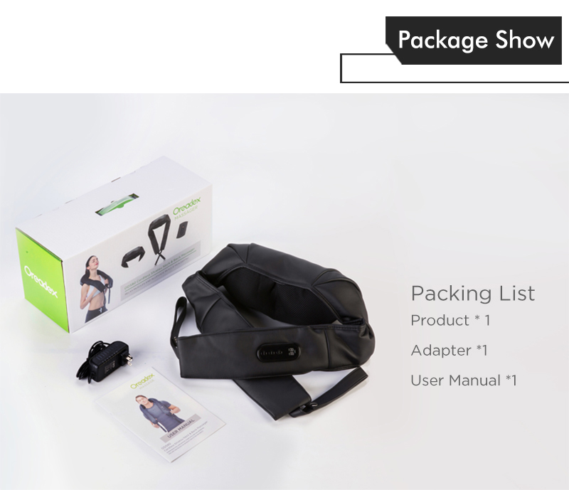 shiatsu neck and back massager