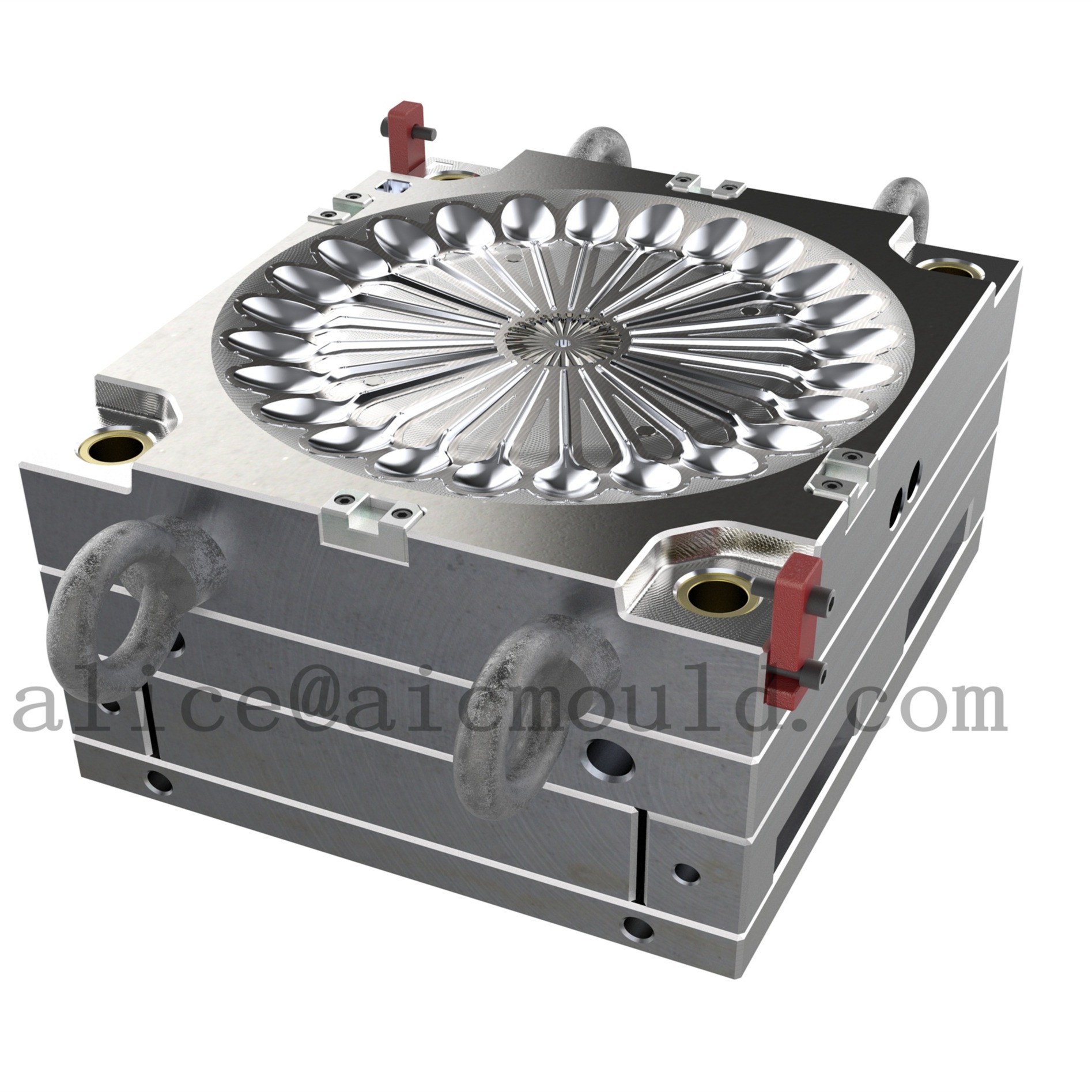 25 cavity disposable spoon mould