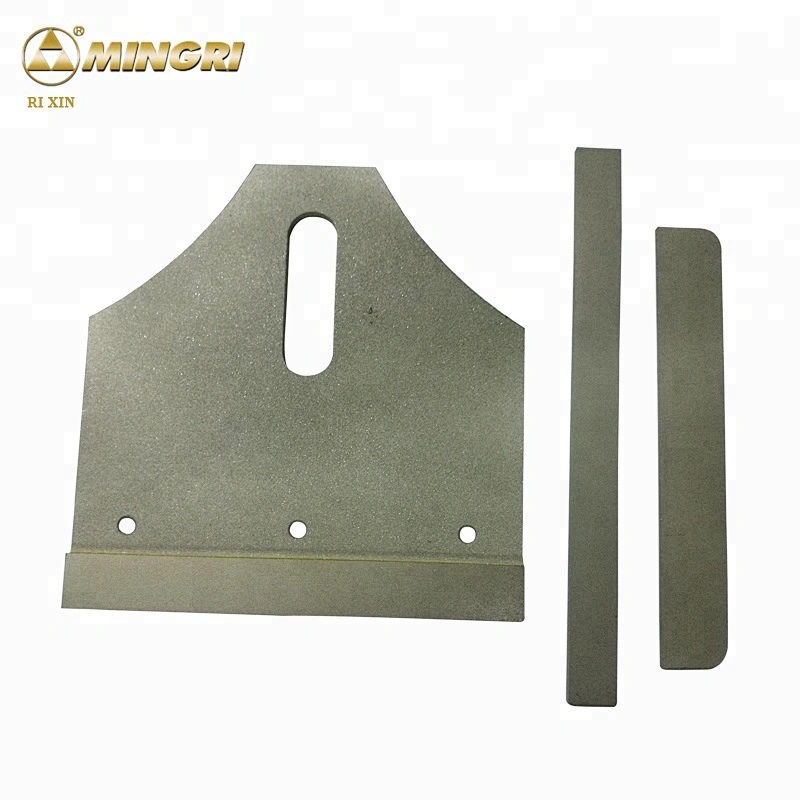 Widia Cemented Tungsten Carbide Flat Square Strips Bars for Conveyor Belt Scrapers