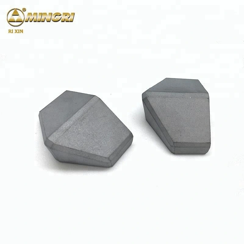 High wear resistance tungsten carbide brazed cemented carbide stone cutting tips for TBM
