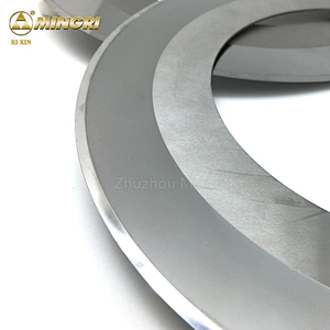 cutting corrugated paper round knife tungsten carbide blades knife