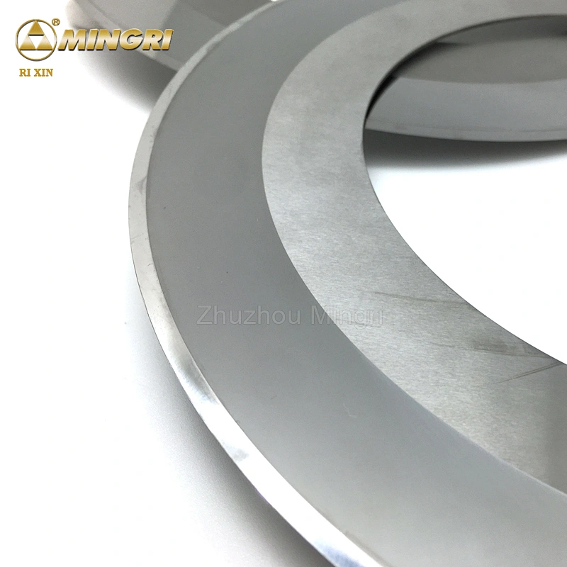cutting corrugated paper round knife tungsten carbide blades knife