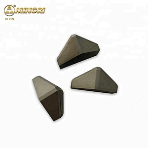 High wear resistance tungsten carbide brazed cemented carbide stone cutting tips for TBM