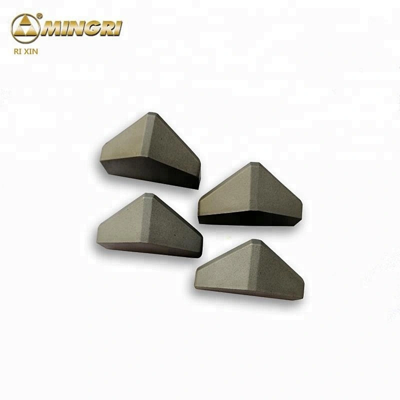 High wear resistance tungsten carbide brazed cemented carbide stone cutting tips for TBM