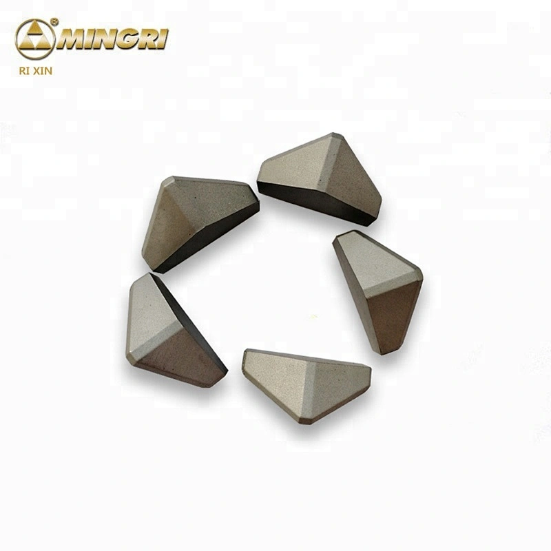 High wear resistance tungsten carbide brazed cemented carbide stone cutting tips for TBM