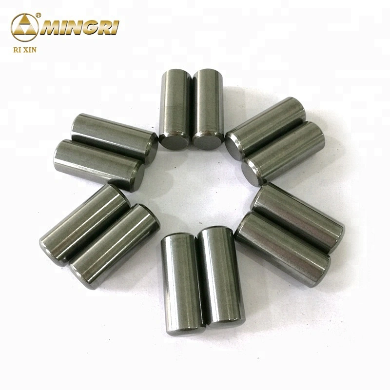 Zhuzhou Mingri D16xH40 Head Ball Ground HPGR Roller Tungsten Carbide Studs Pin for Iron Ore / Cement Crushing