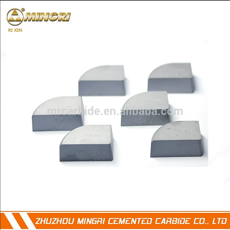 cemented carbide brazed cnc insert tips for machine stainless steel YS2T