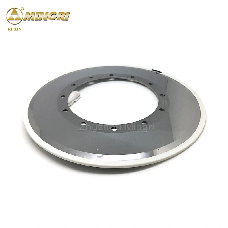 yg6x tungsten carbide circular blade round knives for cutting fiber cement roof