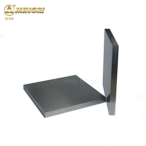 High bending Blanks tungsten cemented carbide plate for making plastic knives