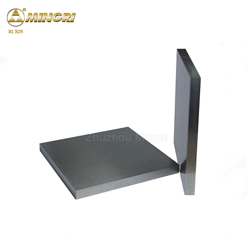 High bending Blanks tungsten cemented carbide plate for making plastic knives