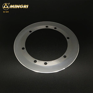 Paper making industry corrugated paper cutting razor knife tungsten carbide slitter blade