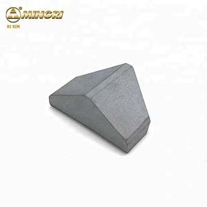 High wear resistance tungsten carbide brazed cemented carbide stone cutting tips for TBM
