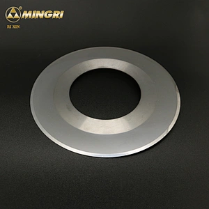 Paper making industry corrugated paper cutting razor knife tungsten carbide slitter blade