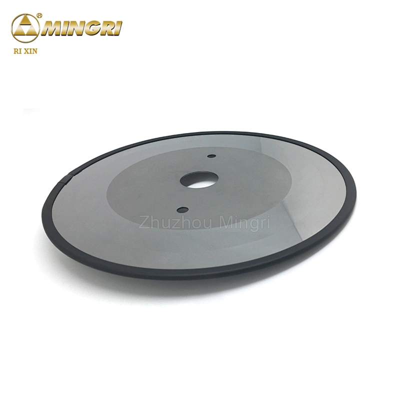 OD240 * ID32 * T1.2 with 2 holes BHS machine corrugated board tungsten carbide slitter