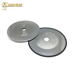 OD240 * ID32 * T1.2 with 2 holes BHS machine corrugated board tungsten carbide slitter