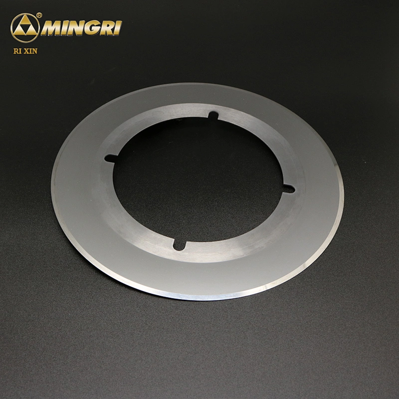 Paper making industry corrugated paper cutting razor knife tungsten carbide slitter blade