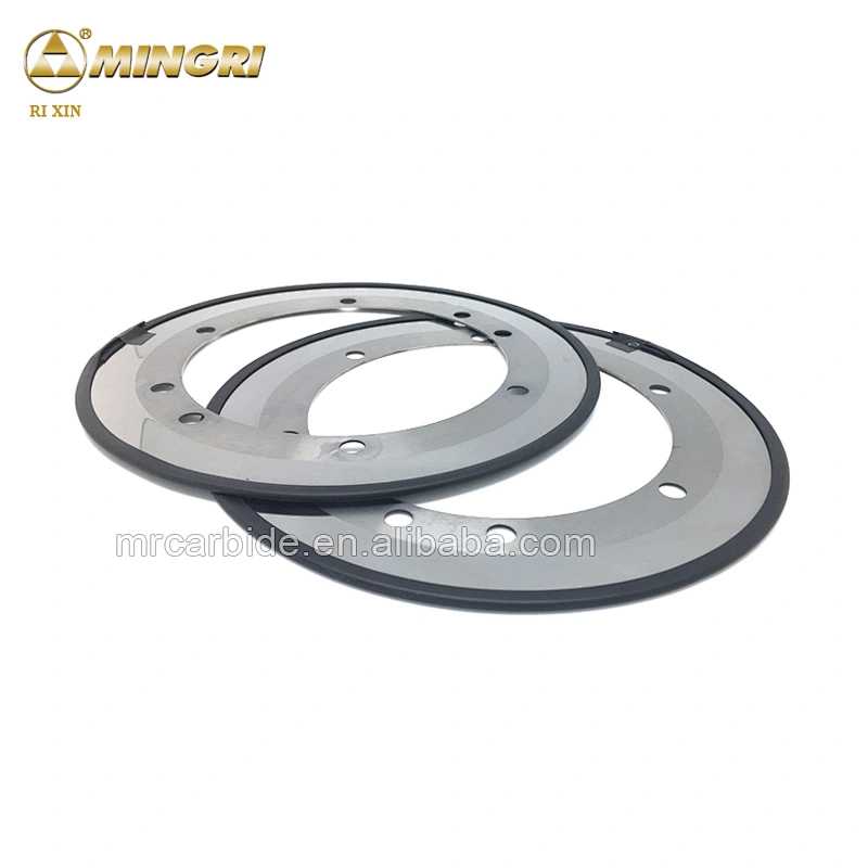 factory slitting blades cemented carbide knife for corrugated board cutting paper