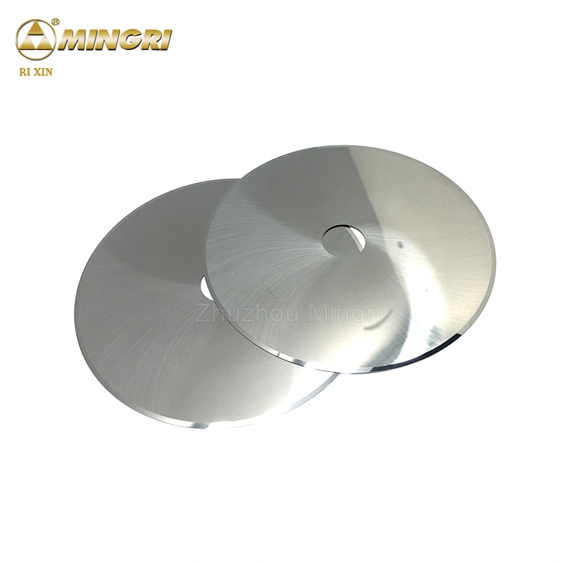 rixin brand zhuzhou manufacturer tobacco cutting tungsten cemented carbide blade/knife/cutter