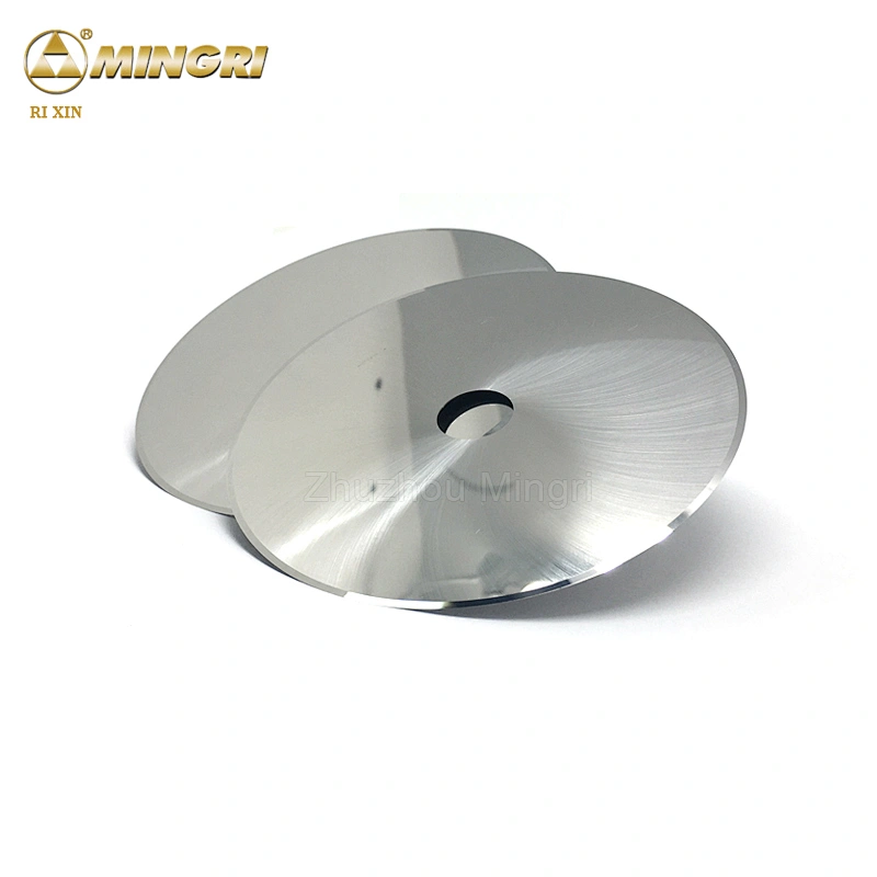 rixin brand zhuzhou manufacturer tobacco cutting tungsten cemented carbide blade/knife/cutter