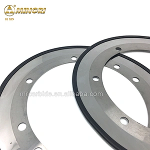 factory slitting blades cemented carbide knife for corrugated board cutting paper