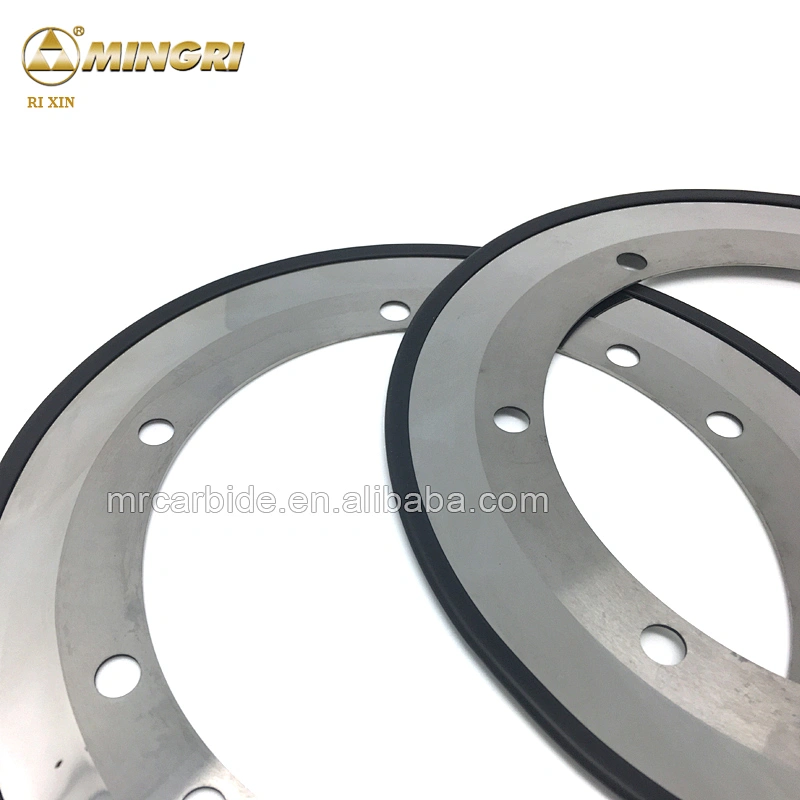 factory slitting blades cemented carbide knife for corrugated board cutting paper
