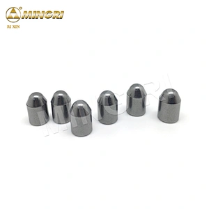 lower pressure down the hole hammer bit for drilling mid soft rock formation tungsten carbide parabolic  button insert
