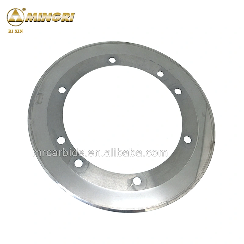 factory slitting blades cemented carbide knife for corrugated board cutting paper