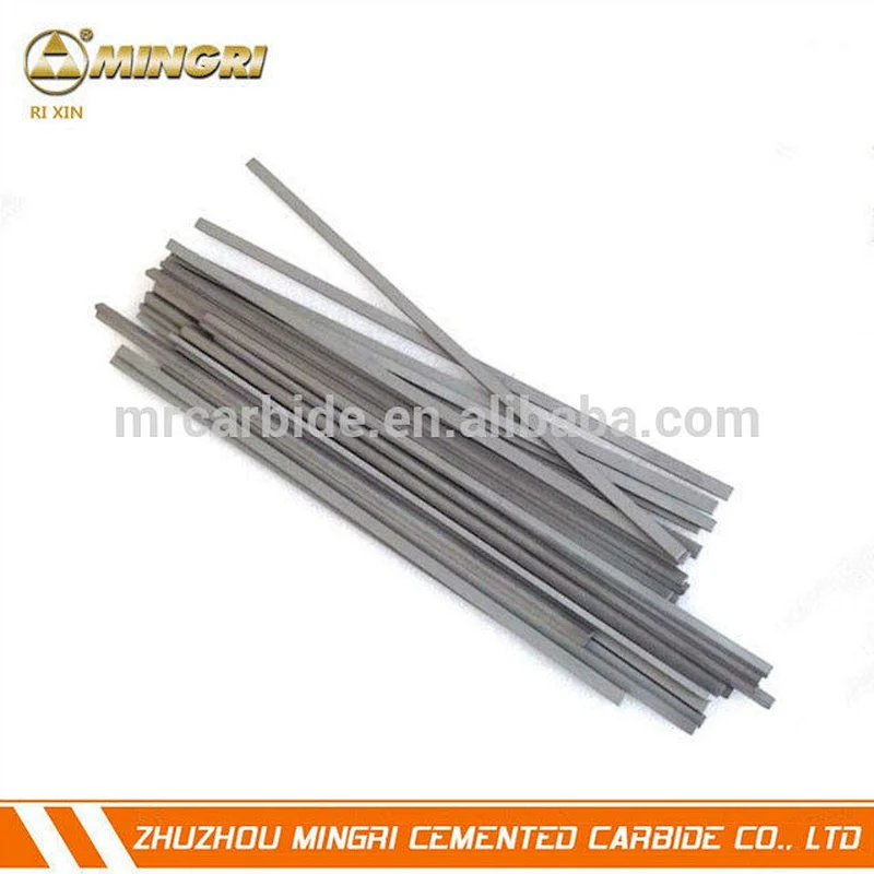 YG6 YG8  Tungsten Carbide Strips for sand making VSI crusher machine