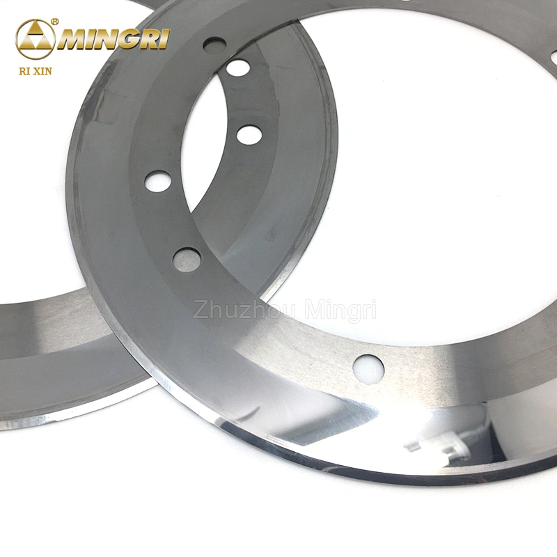 260*168.3*1.1 tungsten carbide circular knives for marquip corrugator Slitter blade